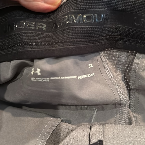 Under Armour, heatgear shorts, 32”, light grey - Picture 3 of 5